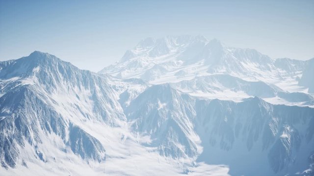Alpine Alps mountain landscape, top of Europe Switzerland