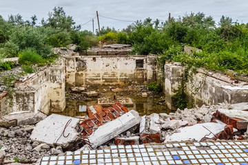 Abandoned Unfinished Nuclear Power Plant
