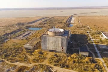Abandoned Unfinished Nuclear Power Plant