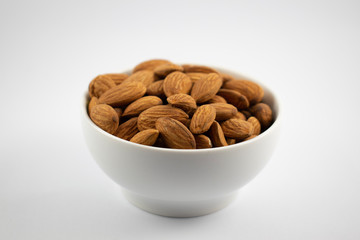 bowl of almonds