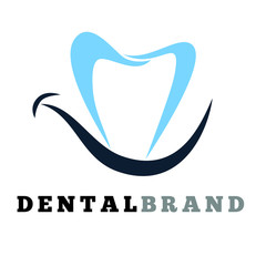 dentist dental logo icon vector template
