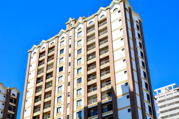 Fototapeta premium Residential building