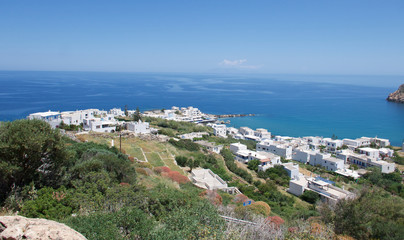 Fototapeta na wymiar Village on Naxos,Greece
