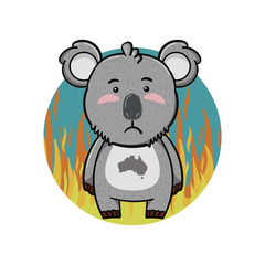 save koalas pray for australia fires 2020