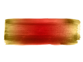 Red and yellow abstract watercolor background. Red and yellow watercolor scribble texture. It is a hand drawn.