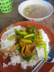 chicken with rice and vegetables