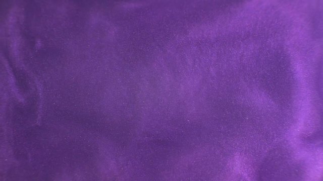 Rheoscopic fluid. Beautiful movement of particles in a liquid. Fantastic patterns and shapes. 50 fps