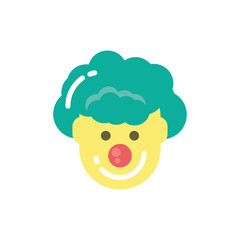 Isolated party clown vector design