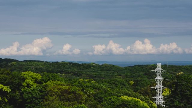 雲のタイムラプス