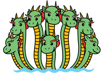 昔話のヤマタノオロチ