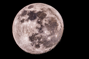 Moon from Henrico, Virginia