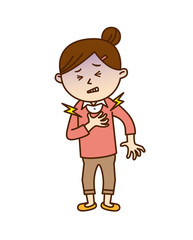 05_03_若い女性_胸痛