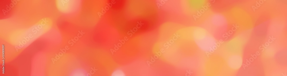 Poster soft blurred horizontal background graphic with coral, sandy brown and crimson colors space for text