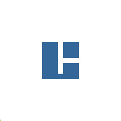 CL initial logo design vector