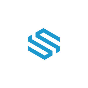 Letter S logo design vector