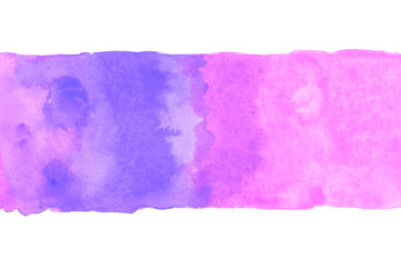 Abstract watercolor multi color background. Paint stripe, line, hand drawn, texture of mix aquarelle
