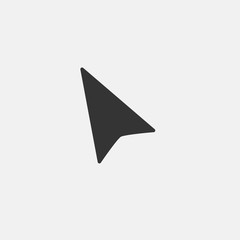 cursor icon vector illustration for website and graphic design