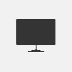 monitor icon vector illustration for website and graphic design