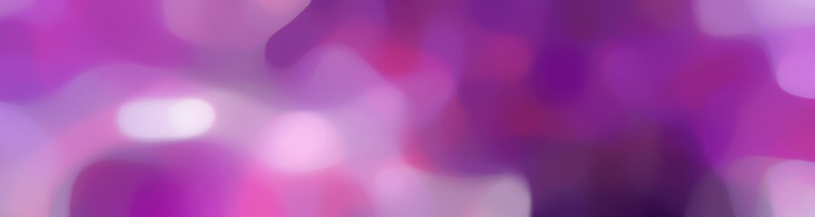soft blurred iridescent horizontal background bokeh graphic with moderate violet, plum and pastel violet colors space for text or image