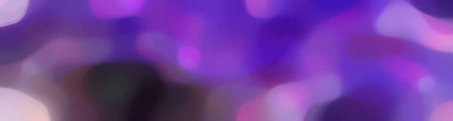 blurred horizontal background graphic with moderate violet, very dark violet and pastel violet colors and space for text or image
