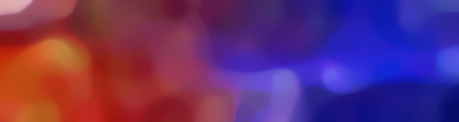 soft unfocused horizontal background bokeh graphic with dark moderate pink, royal blue and midnight blue colors space for text or image