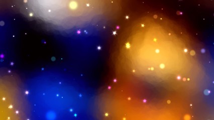Fototapeta premium galaxy glitter glow shining star,magic dream glitter, festive background with bokeh defocused lights, abstract background for Christmas ,art projects, banner, business, card, 3D, template