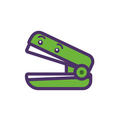 Kawaii stapler cartoon vector design