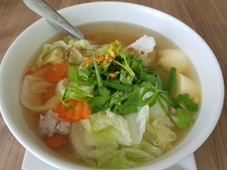 bowl of vegetable soup