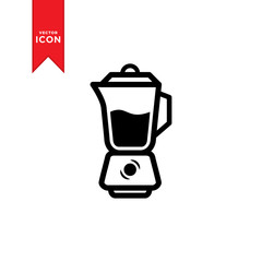 Blender icon vector. Simple design belnder icon illustration.