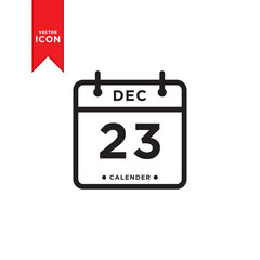 Calender icon vector. Simple design calender icon.