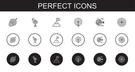 perfect icons set