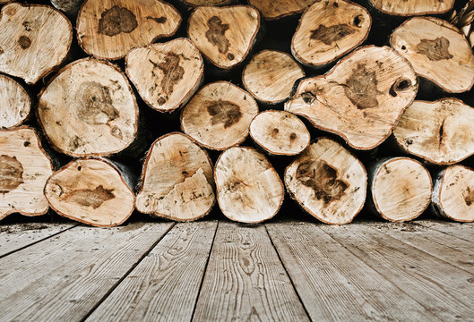 Log Background Design Log Background