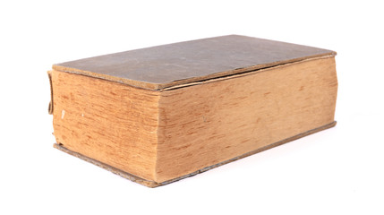 Old book isolated