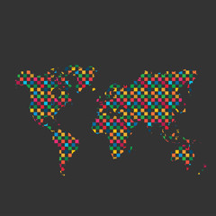 World Map Sustainable Development Goals