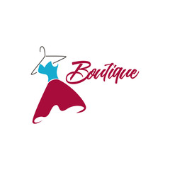 Boutique logo Design Vector Template