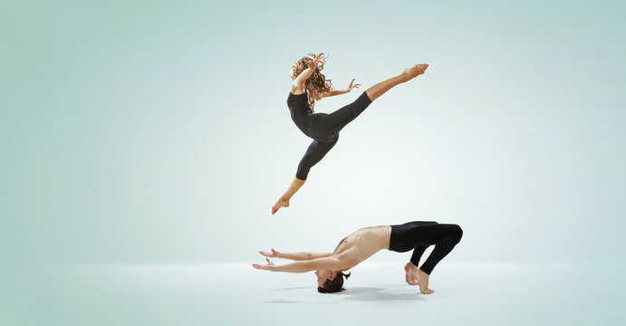 Moving to the beat. Mixed media