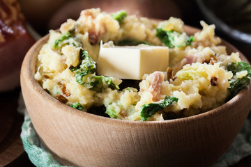 Colcannon, traditional Irish dish