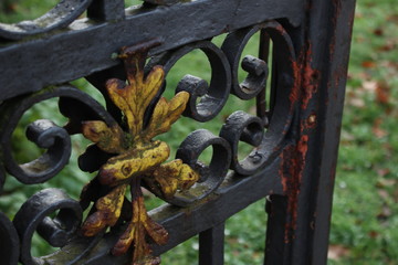 Geschmiedetes Tor