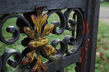Geschmiedetes Tor