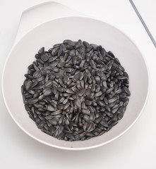 Black sunflower seeds