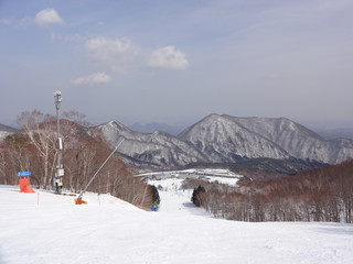 Fototapeta na wymiar Ski resort in Miyagi Prefecture, Japan
