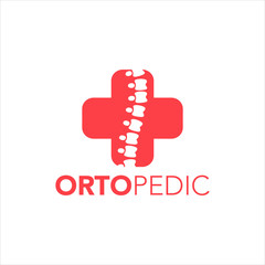 Orthopedic Logo Design Vector Template 
