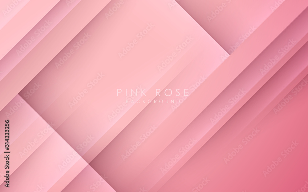 Poster abstract light pink background vector. diagonal light and shadow.