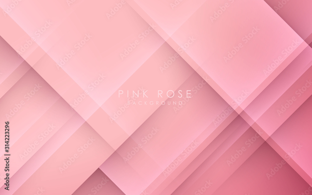 Poster abstract light pink background vector. diagonal light and shadow.