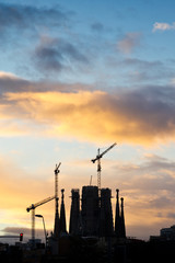 The Basílica de la Sagrada Família, UNESCO, Barcelona, Spain