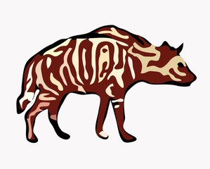  Illustration of Hyena