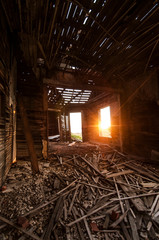 Fototapeta na wymiar Abandoned Hut