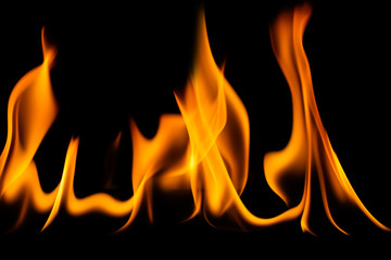 Fire flames background