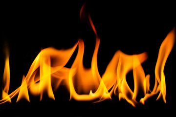 Fototapeta premium Fire flames background