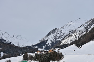 Kals, Kals am Großglockner, Adlerlounge, Dorf, Winter, Schnee, Osttirol, Lienz, Tirol, Hohe...